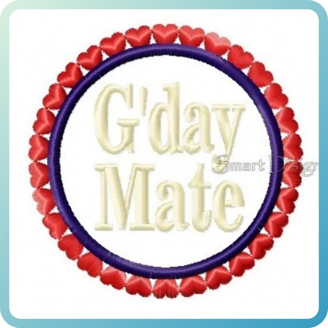 G'DAY MATE AUSSIE Badge