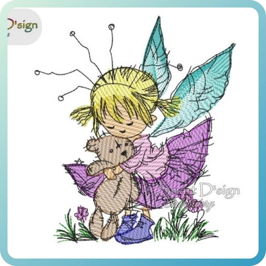 LITTLE DAISY Doodle Garden Fairy