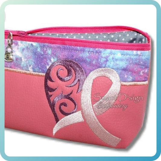 ITH Silhouette Bag CANCER RIBBON