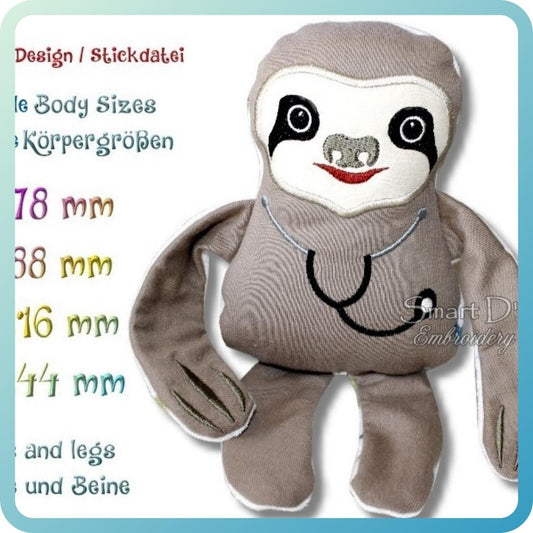 ITH PLUSH TOY SLOTH - DOCTOR