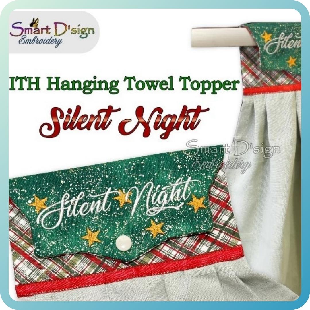 ITH Hanging Towel Topper SILENT NIGHT