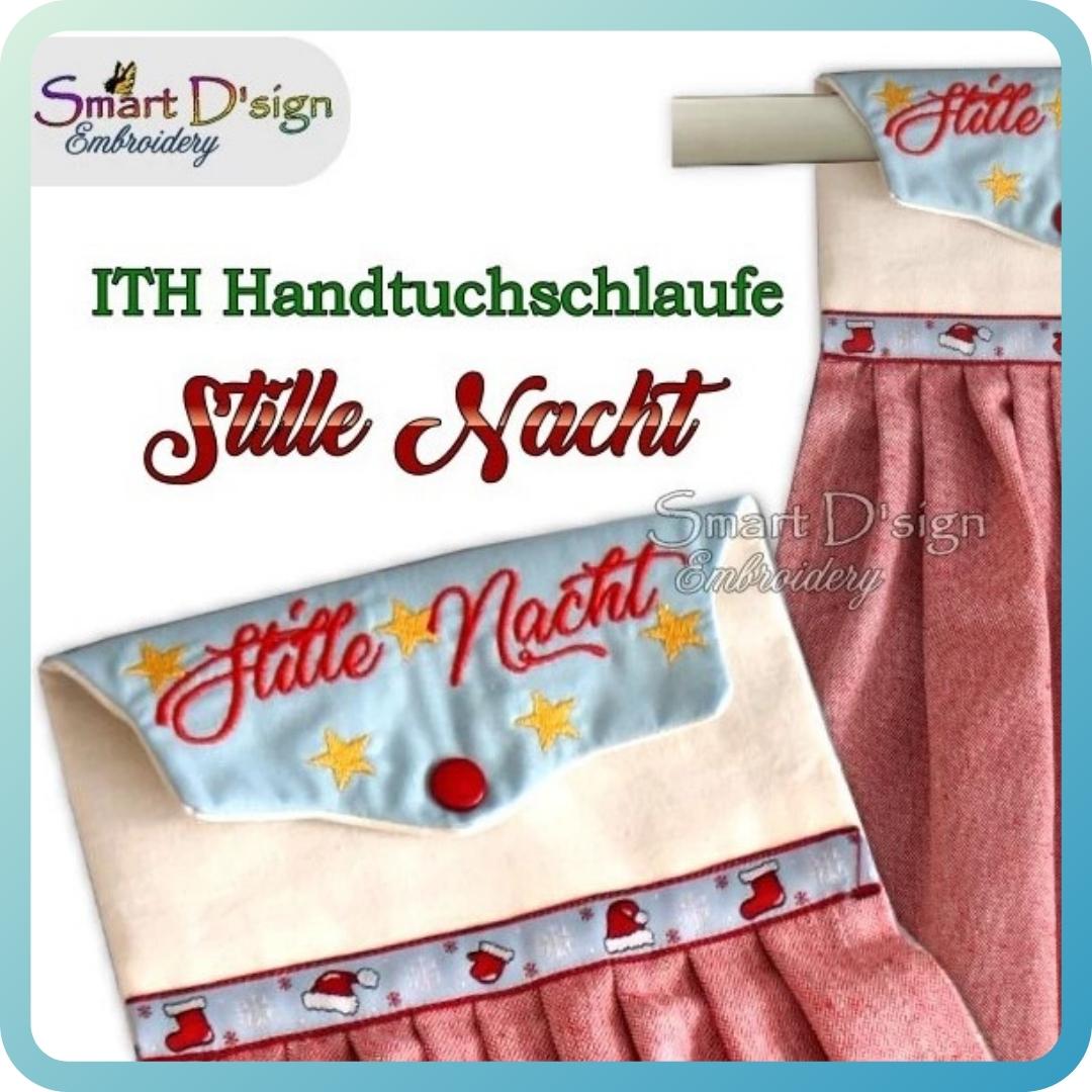 ITH Hanging Towel Topper STILLE NACHT - GERMAN