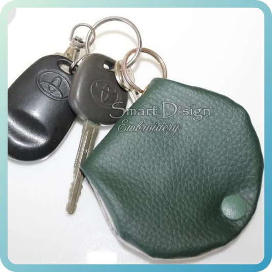 ITH KEY RING COIN PURSE