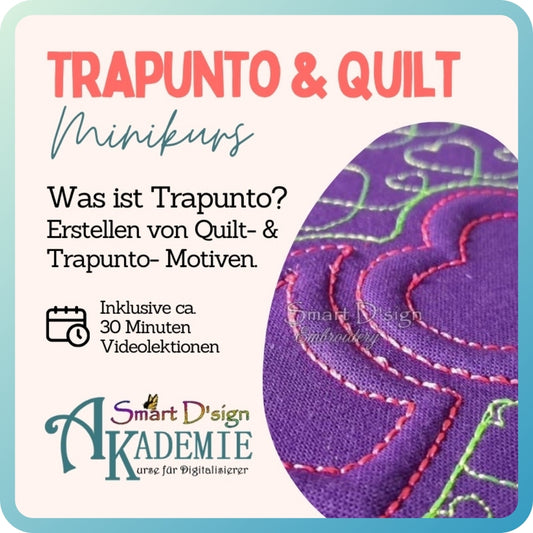 Trapunto und Quilt | Minikurs für Neugierige