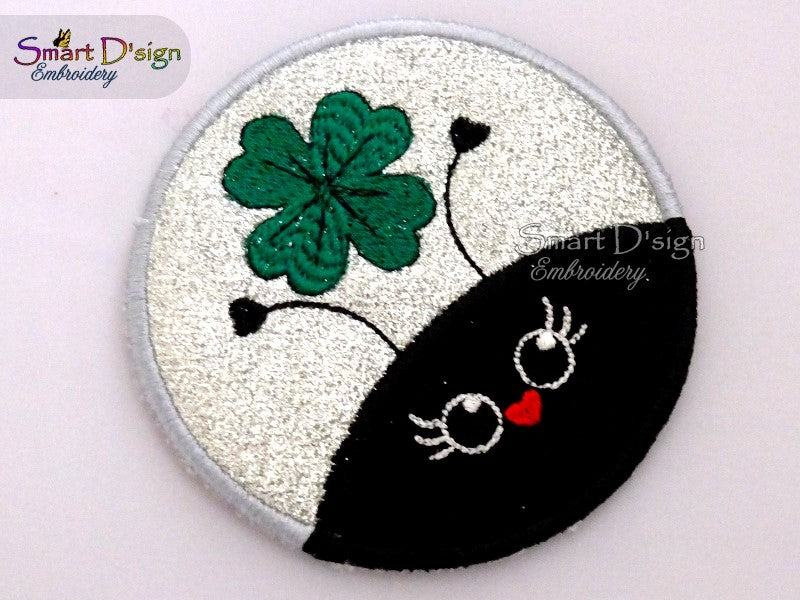 ITH LADYBUG PARTY - ITH COASTER 4x4 inch