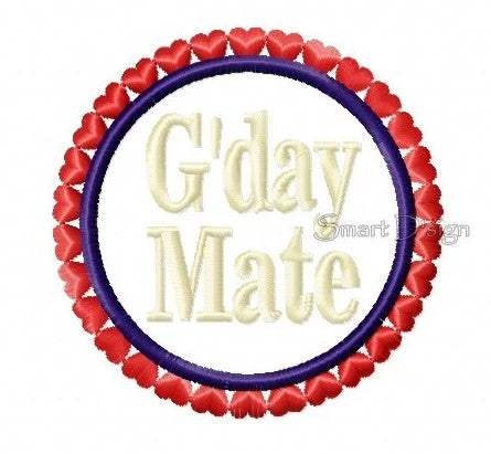 G'DAY MATE AUSSIE Badge