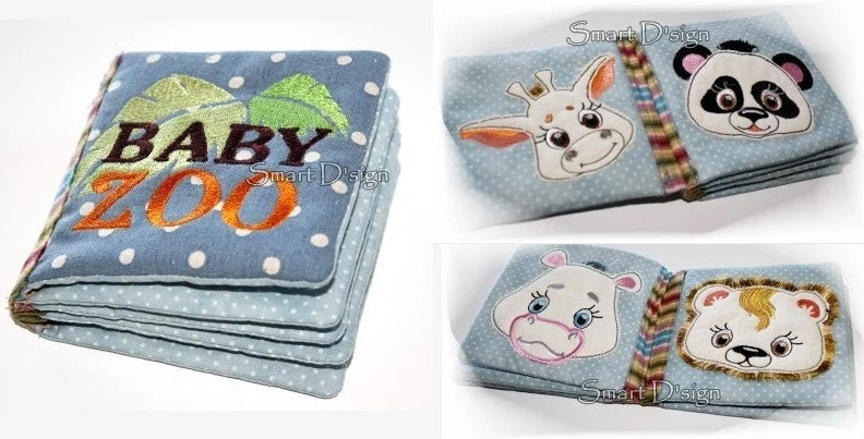eBOOK BABY ZOO BOOK with 10 Designs