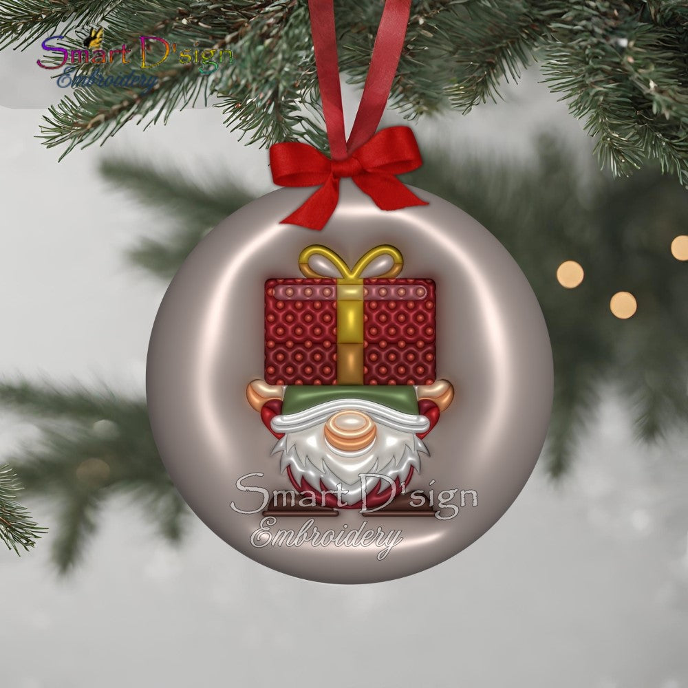PUFFY JELLY CHRISTMAS ORNAMENTS  - Set 2