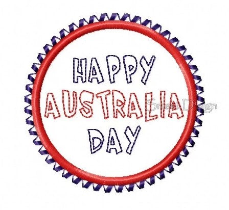 HAPPY AUSTRALIA DAY Badge