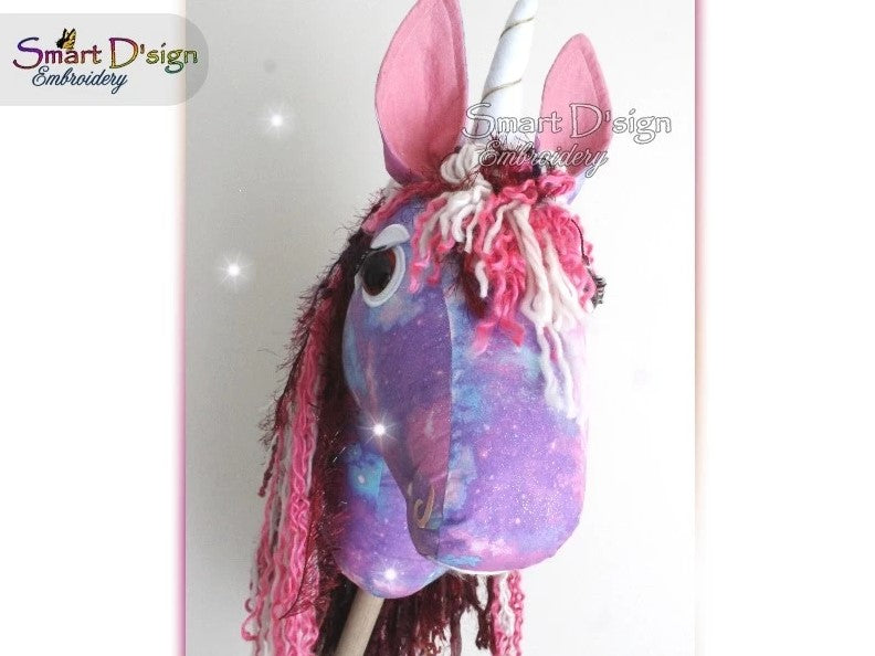 eBook HOBBY HORSE & UNICORN with Embroidery Files
