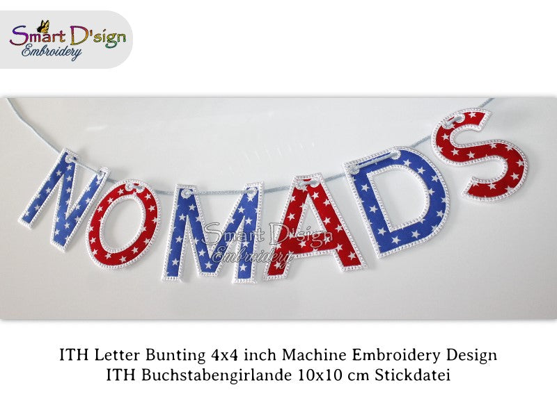 ITH LETTERS & NUMBERS BUNTING Mega Set