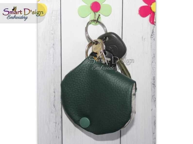 ITH KEY RING COIN PURSE