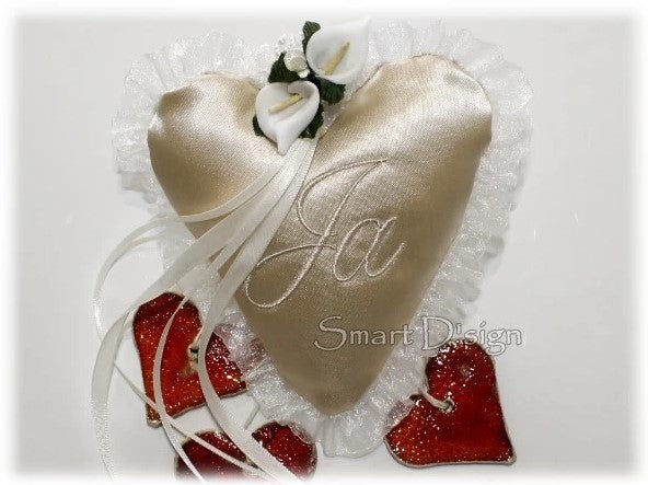 ITH WEDDING RING PILLOW
