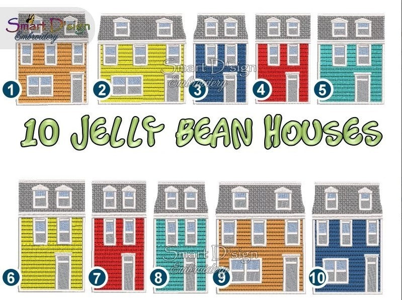 CANADIAN JELLY BEAN HOUSES