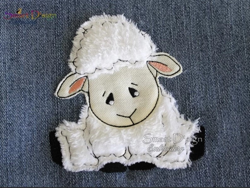 LOCKIE THE SHEEP / Lamb Applique
