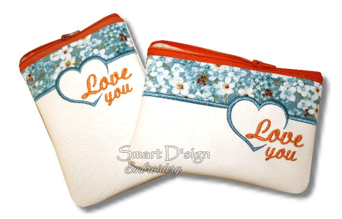 ITH Silhouette Tasche HERZ Love You