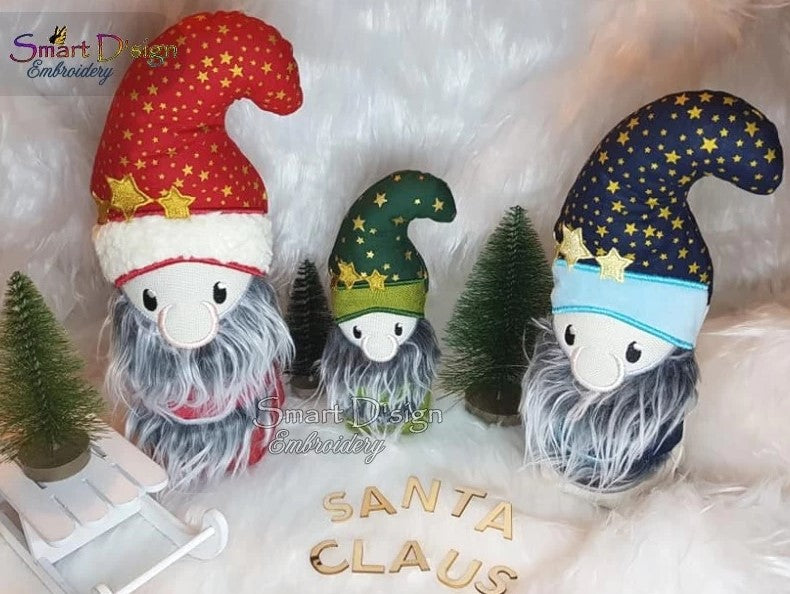 3D FREE-STANDING ITH SANTA CLAUS GNOME